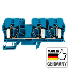 1767700000 Клема прохідна ZDU 10/3AN BL, 10 мм.кв