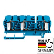 7907420000 Клема прохідна ZDU 6/3AN BL, 6 мм.кв