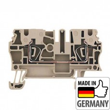 1608620000 Клема прохідна з пружинним з'єднанням Weidmuller WDU 6, 6 мм.кв