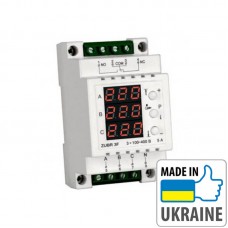 Трехфазное реле контроля напряжения ZUBR 3F