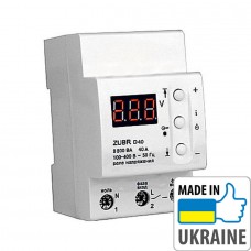 Однофазное реле контроля напряжения ZUBR D40, 40А