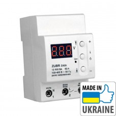 Однофазное реле напряжения с термозащитой ZUBR D63t (4820120220487)