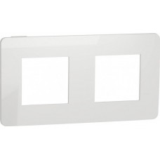 ⚡Рамка 2-х постовая Unica New белый/белый (NU280418)