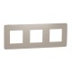 ⚡Рамка 3-х постова Unica New пісочний/бежевий (NU280627)