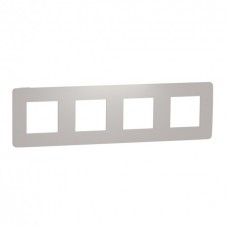 ⚡Рамка 4-х постовая Unica New шампань/белый (NU280824)